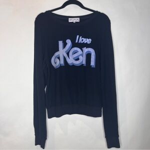 Wildfox Barbie I Love Ken Jumper Sweatshirt